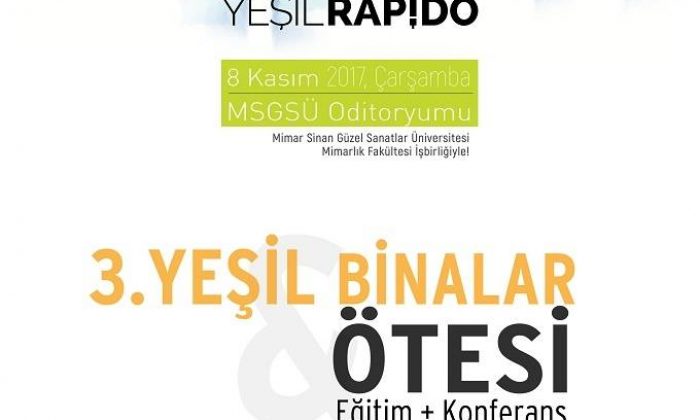 Ünlü İngiliz Mimar Peter Barber Yeşil Rapido Konferansı’nda