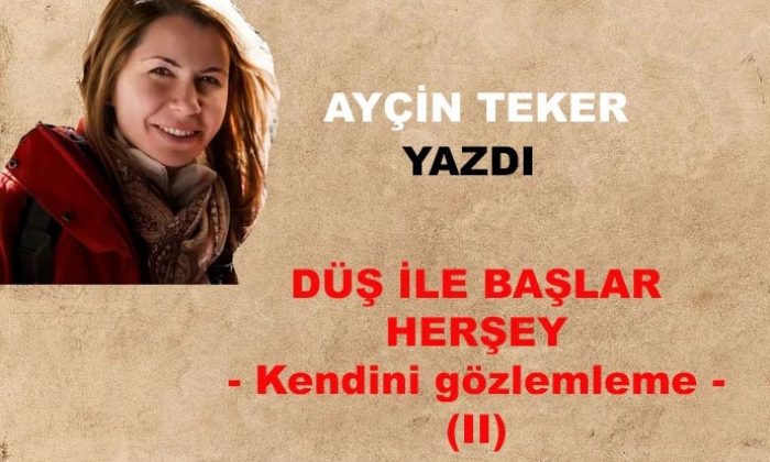 Düş ile başlar herşey – Kendini gözlemleme (II)