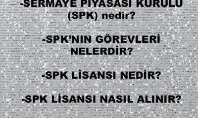 Sermaye Piyasası Kurulu (SPK) nedir, ne iş yapar, SPK lisansı nedir