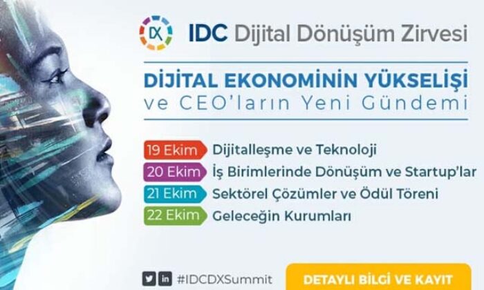IDC Dijital Dönüşüm Zirvesi başladı!